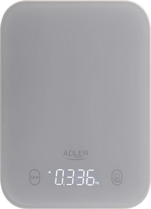 Image du produit Adler Échelle de cuisine | AD 3181g | Graduation 1 g | Type d'affichage LED | Grey