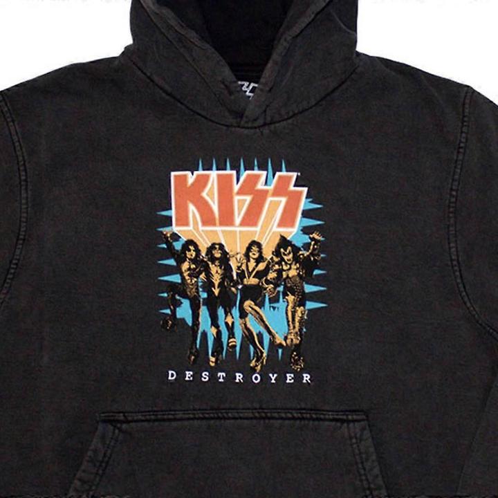 Immagine prodotto KISS Destroyer Felpa con Cappuccio Logo 3D Da indossare Adulto Unisex (XL)