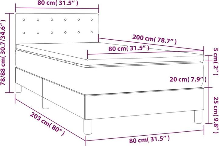 Image du produit VidaXL Jace (80 x 200 cm, 80 x 200 cm)