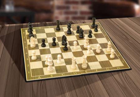 Image du produit Jackpot Kasparov : Ensemble d'échecs en bois (36.5 cm)