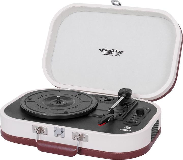 Actual product image Trevi 0T102016 Record Player Direct Drive Turntable Beige (Semi-automatic)