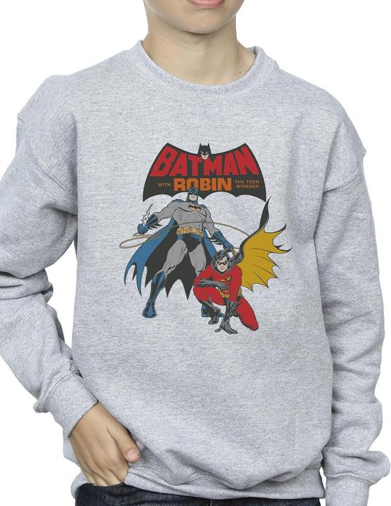 Actual product image Boys Batman And Robin Sweatshirt (140, 146)