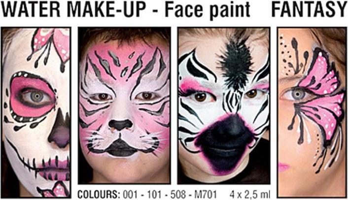 Actual product image Grimas Face Painting Sets of 4