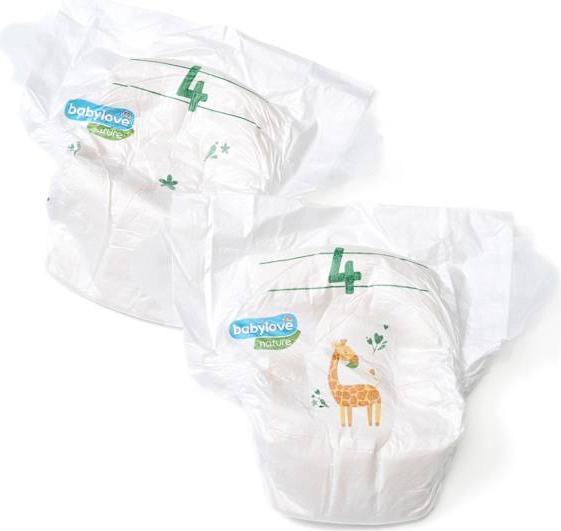 Actual product image dm babylove nature Windeln (Size 4, Pack, 34 Piece)