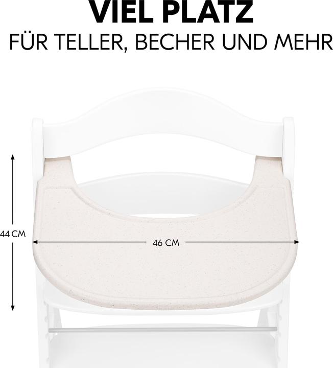 Image du produit Hauck Alpha Click Tray Speckle Beige