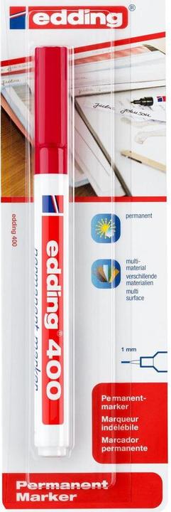 Produktbild Edding 400 (Rot, 1 mm, 1 x)