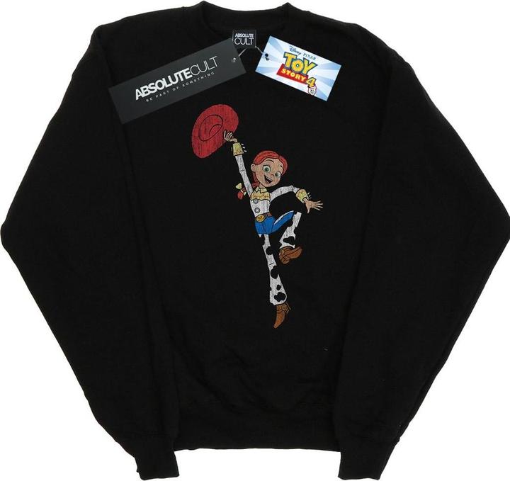 Actual product image Disney Mens Toy Story 4 Jessie Jump Pose Sweatshirt (XL)