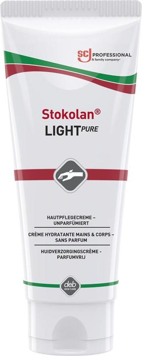 Stokolan Hautpflegecreme ® Light PURE 100 ml duft-/farbstofffrei (100 ml)