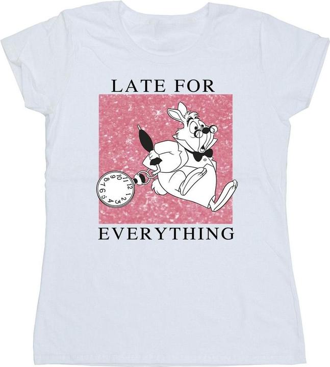 Image du produit Disney - T-shirt ALICE IN WONDERLAND WHITE RABBIT - Femme (L)