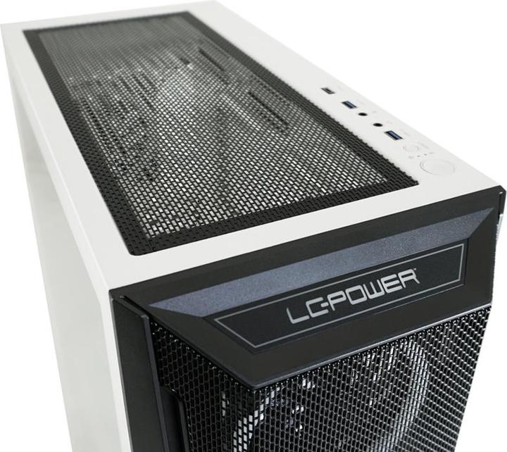 Immagine prodotto LC-Power Housing Gaming 805BW Holo-1 X RGB Nero/Bianco al dettaglio (mATX, Mini-ITX, ATX, E-ATX)