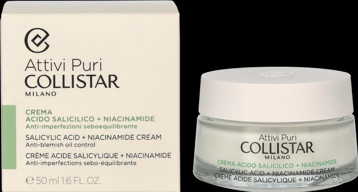 Actual product image Collistar Attivi Puri Salicylic Acid + Niacin Cream (50 ml)