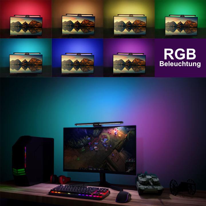 Produktbild Hermex Screenbar Monitorlicht Monitorbeleuchtung Bildschirmbeleuchtung LED