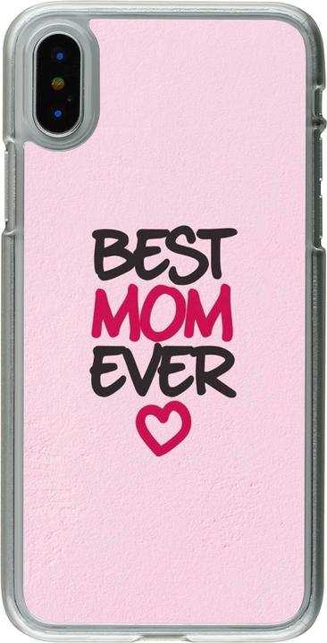 Image du produit PhoneLook Coque transparent Mom 2023 best Mom ever pink (Apple iPhone X, Apple iPhone XS)