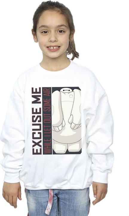 Image du produit Disney - Sweat BIG HERO BAYMAX EXCUSE ME SOME AIR - Fille (116)