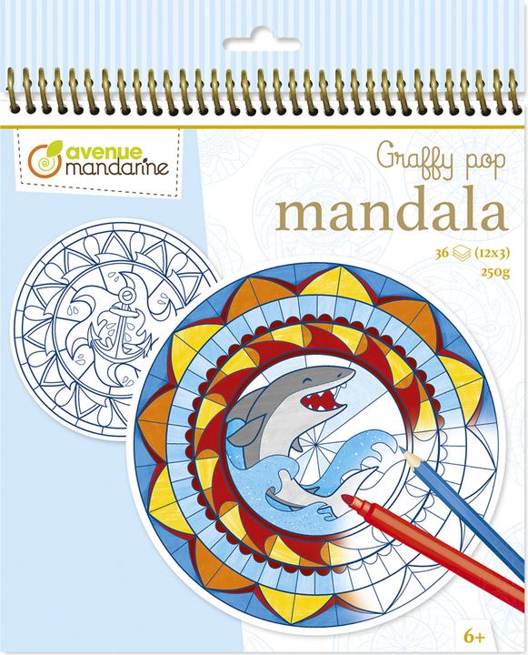 Actual product image Avenue Mandarine Mandala Graffy Pop