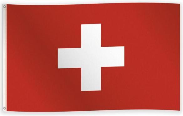 Produktbild Fiesta Grosse Fahne aus Stoff Schweiz