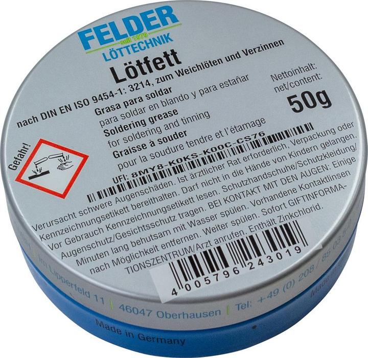 Produktbild Felder Lötfett (Lötfett)