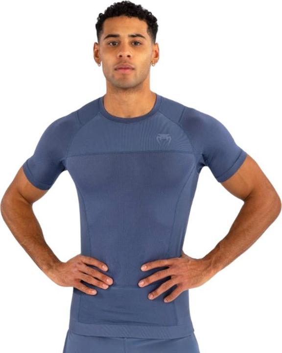 Venum G-Fit Air Short Sleeve Rashguard Foggy Blue