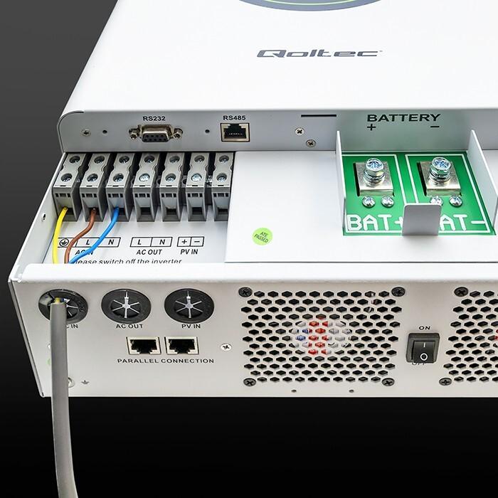 Image du produit Qoltec Off-Grid Solarwechselrichter 6,2kVA 6,2kW 120A MPPT