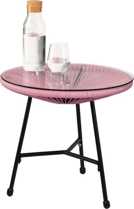 Produktbild tectake 2 Gartenstühle Gabriella mit Tisch