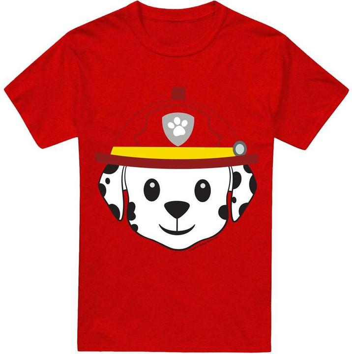Actual product image Paw Patrol Unisex Adult Marshall Emoji T-Shirt (L)