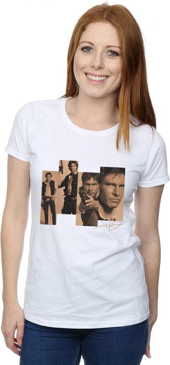 Immagine prodotto Star Wars Han Solo Photoshoot Maglietta Donna (XL)