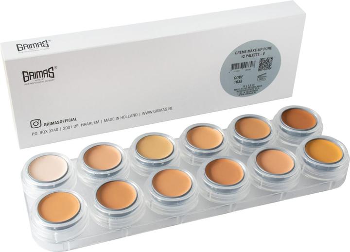 Produktbild Grimas Créme Makeup Palette 12V (Palette 12 V)