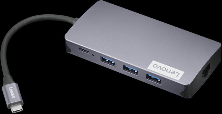 Produktbild Lenovo 150 USB-C Travel Dock (P) (USB-C, 4 Ports)