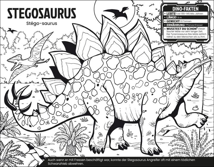 Immagine prodotto Un grande divertimento da colorare: Dinosauri