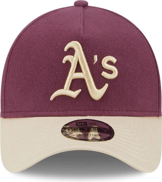Immagine prodotto New Era Cappello A-Frame 9Forty MOLESKIN Oakland Athletics marrone (Taglia unica)
