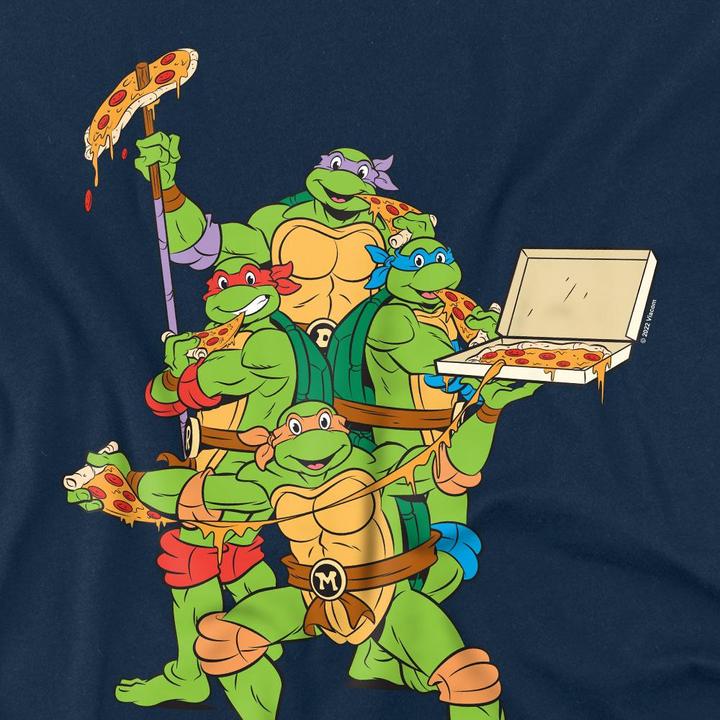 Immagine prodotto Teenage Mutant NT Pizza Party Maglietta Uomo (M)