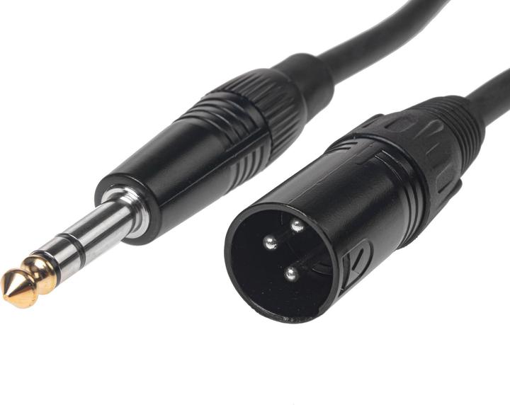 Bemero XLRm - 6.3 Klinken (3 m, 6.3mm Klinke (Jack), XLR)