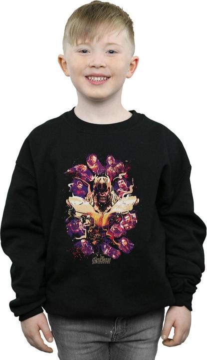 Produktbild Avengers Endgame Movie Splatter Sweatshirt Jungen (140, 146)