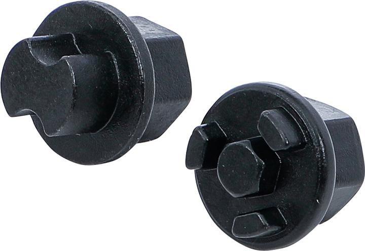 Actual product image BGS Oil Drain Plug Wrench Set for DAF, MAN, Volvo, Scania, Neoplan 2 pcs.