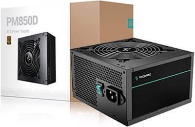 Actual product image Deepcool PM850D Power Supply 850 W 20+4 pin ATX ATX Black (850 W)