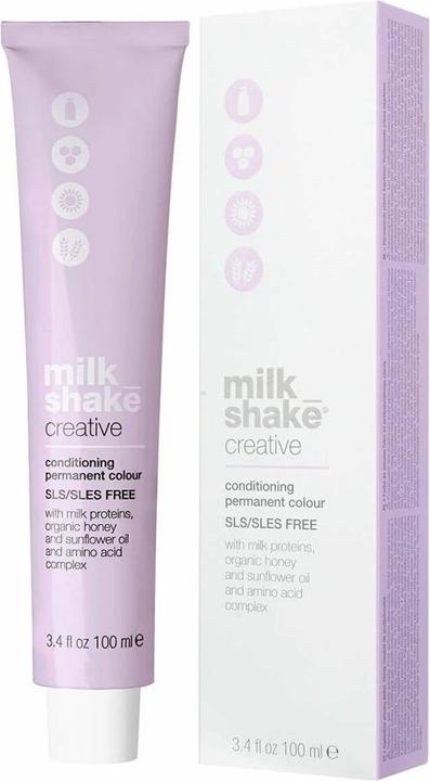 Produktbild Milk_Shake Vopsea permanenta Creative 6.356GM, Blond Inchis Cafea Prajita Havana, 100ml (Blond Inchis Cafea Prajita Havana)