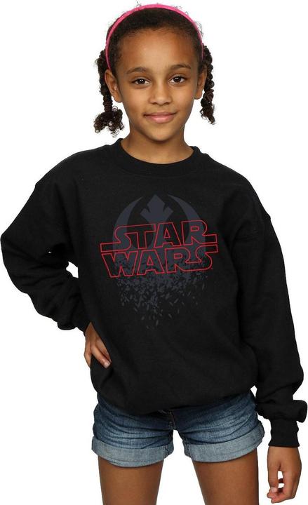 Immagine prodotto Star Wars The Last Jedi Shattered Emblem Felpa Ragazze (140, 146)
