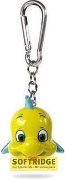 Pyramid Disney 3D porte-clés caoutchouc The Little Mermaid Flounder 6 cm