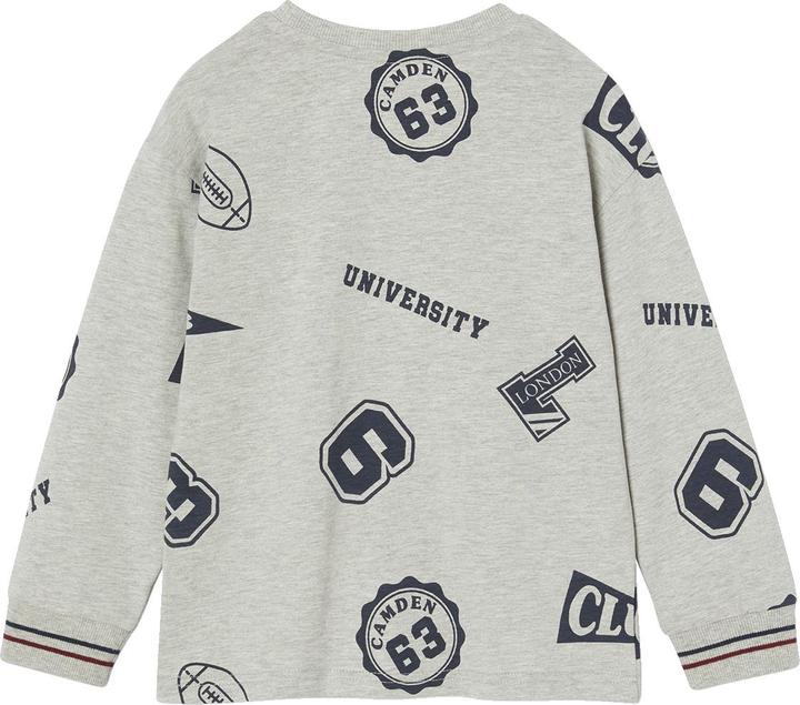 Produktbild Vertbaudet Bedrucktes Jungen Shirt im Campus-Look (92)