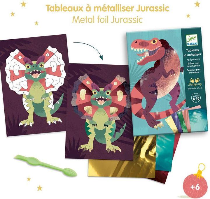 Actual product image Djeco Jurassic slide images
