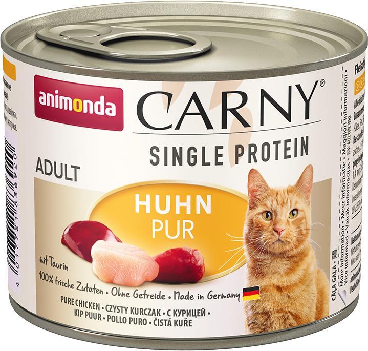 Actual product image animonda Wet cat food CARNY Single pure chicken (Adult, 1 pcs., 200 g)