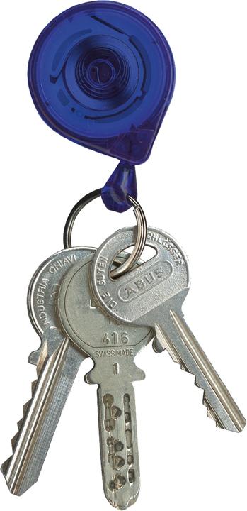 Actual product image Key-Bak ID card holder KB Mini-Bak 90 cm, with clip
