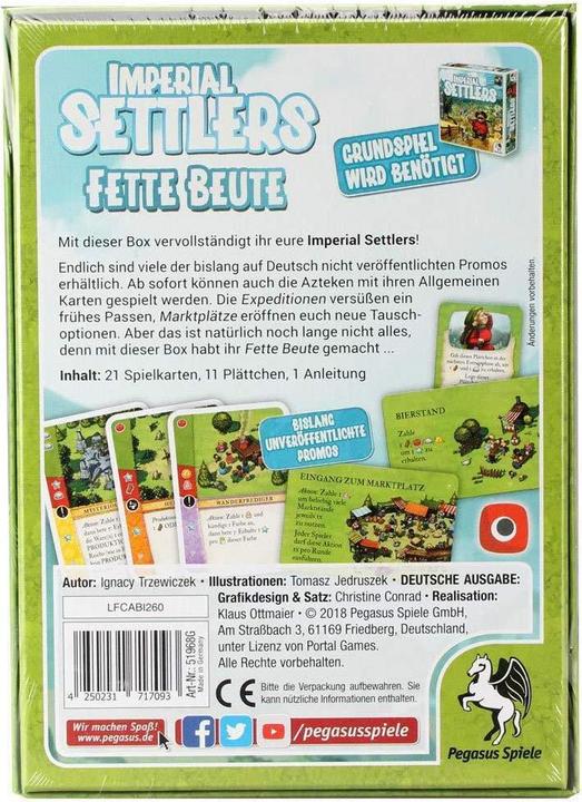 Immagine prodotto Pegasus Imperial Settlers Fat Booty (Tedesco)