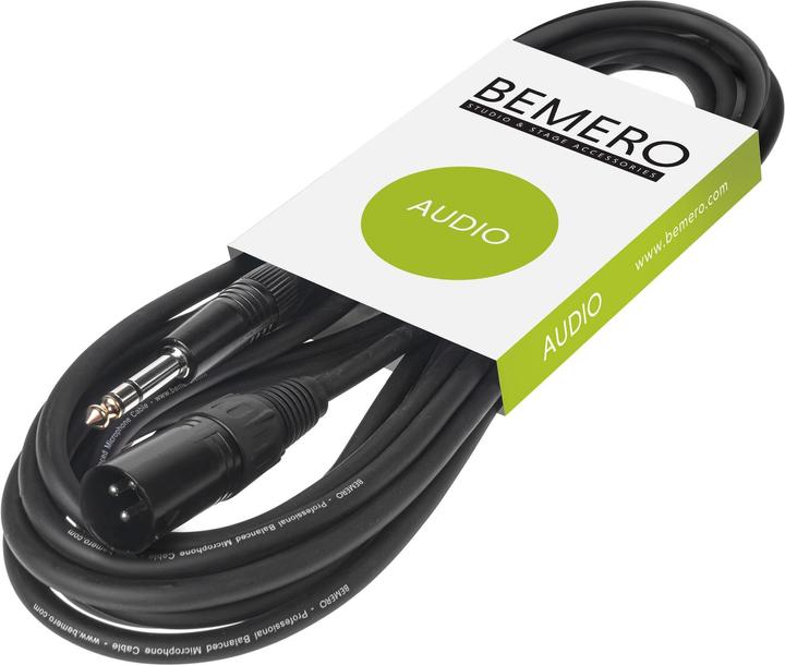 Produktbild Bemero XLRm - 6.3 Klinken (6 m, 6.3mm Klinke (Jack), XLR)