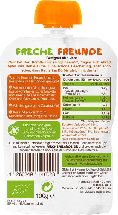 Image du produit Freche Freunde Serrez (100 g)