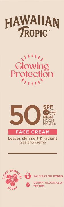 Produktbild Hawaiian Tropic Glowing Protection (Sonnencreme, SPF 50, 50 ml)