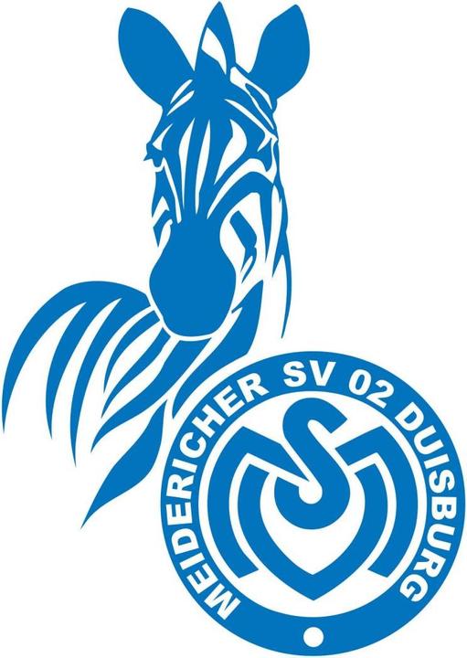 Image du produit MSV Duisburg logotype (80 x 113 cm)