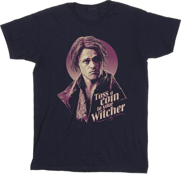 Image du produit Netflix - T-shirt THE WITCHER BARD TOSS A COIN - Homme (XL)