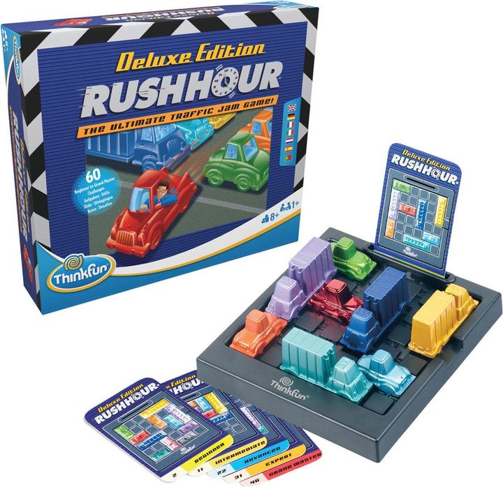 Image du produit Thinkfun Rush Hour Deluxe jeu de réflexion (Allemand)