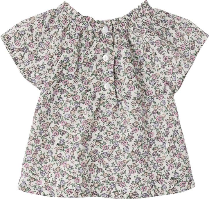 Produktbild Vertbaudet Mädchen Baby Bluse mit Blumenmuster (56)